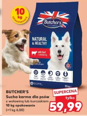 Sucha karma dla psów z wołowiną lub kurczakiem 10kg