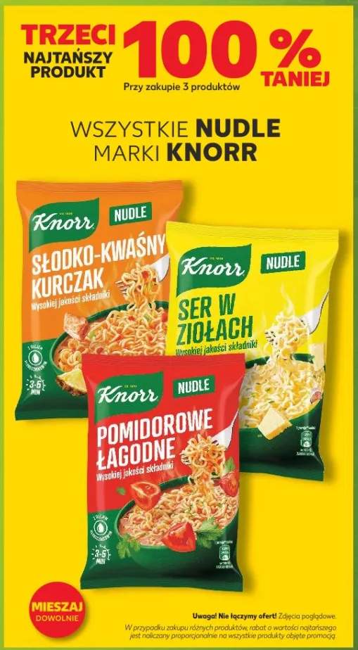 Nudle różne rodzaje