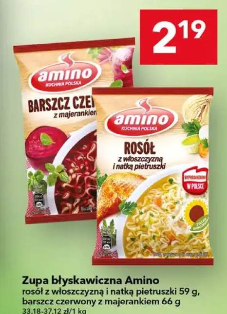 Zupa błyskawiczna rosół z włoszczyną i natką pietruszki