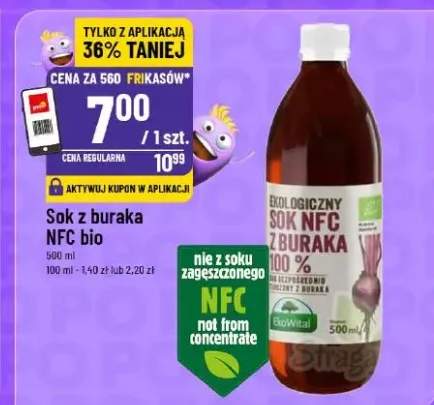 Sok z buraka NFC bio