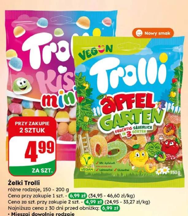 Żelki różne rodzaje