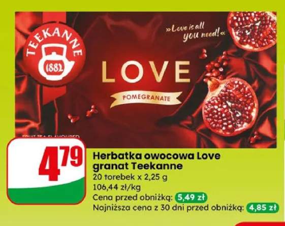 Herbatka owocowa Love granat