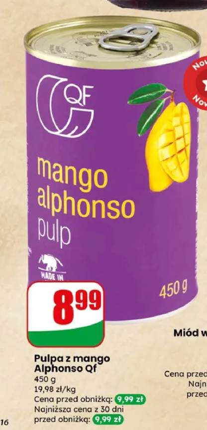 Pulpa z mango Alphonso