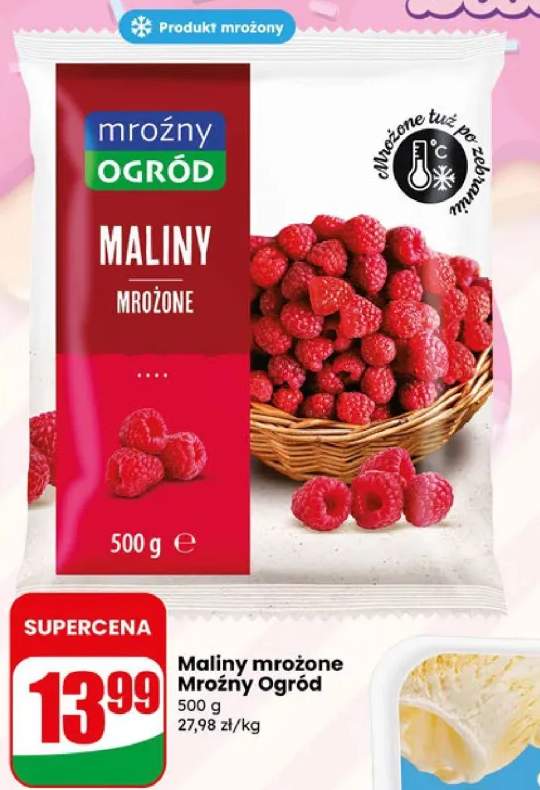 Maliny mrożone