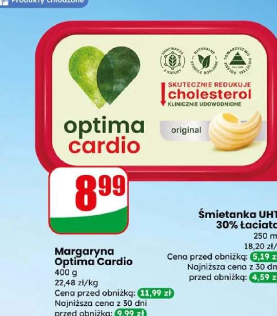 Margaryna Optima Cardio