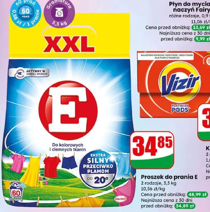 Kapsułki do prania Vizir