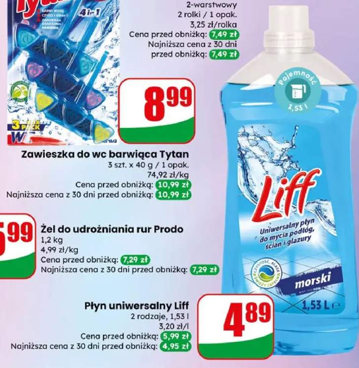 Żel do udrożniania rur Prodo