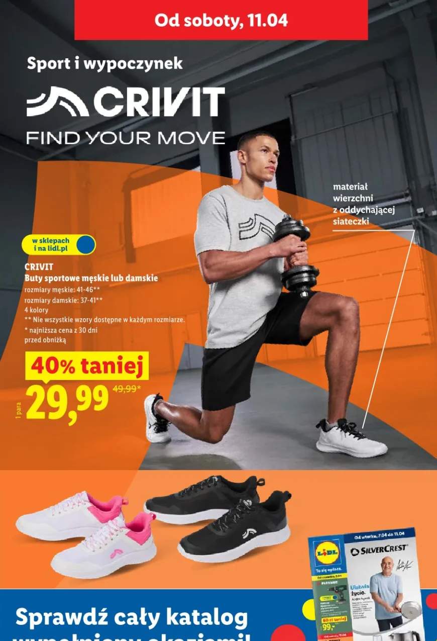 Buty sportowe męskie lub damskie