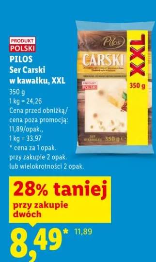 Ser carski w kawałku XXL