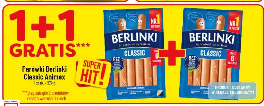 Parówki Classic Animex