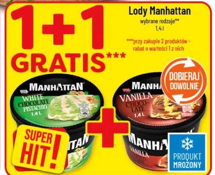 Lody Manhattan wybrane rodzaje