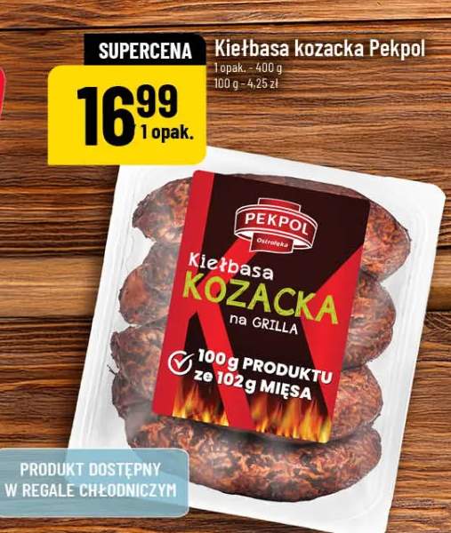 Kiełbasa kozacka na grilla