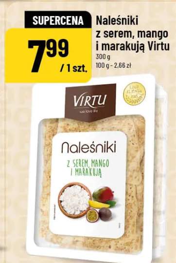 Naleśniki z serem, mango i marakują