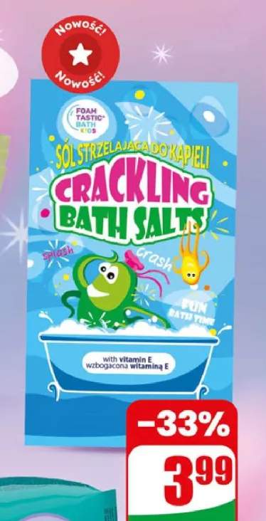 Sól strzelająca do kąpieli