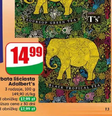 Herbata liściasta Soursop Green Tea