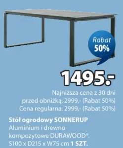 Stół ogrodowy Sonnerup