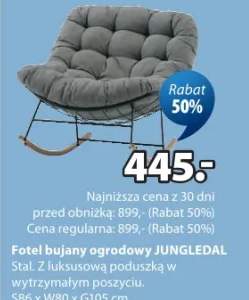 Fotel bujany ogrodowy Jungledal