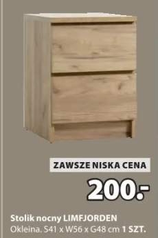 Stolik nocny Limfjorden okleina