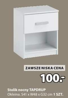 Stolik nocny Tapdrup okleina