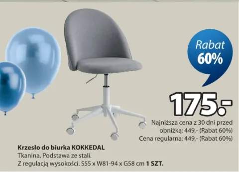 Krzesło do biurka Kokkedal