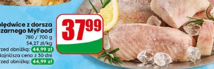Polędwice z dorsza czarnego MyFood