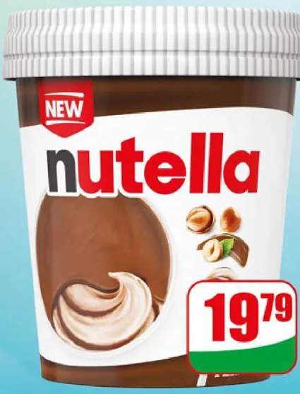 Lody w kubku Nutella