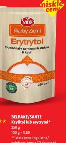 Ksylitol lub erytrytol