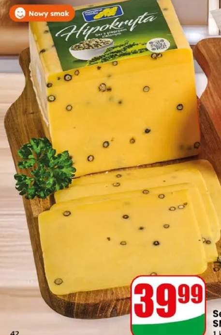 Ser Hipokryta z pieprzem zielonym