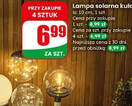 Lampa solarna kula