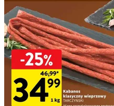 Kabanos klasyczny wieprzowy