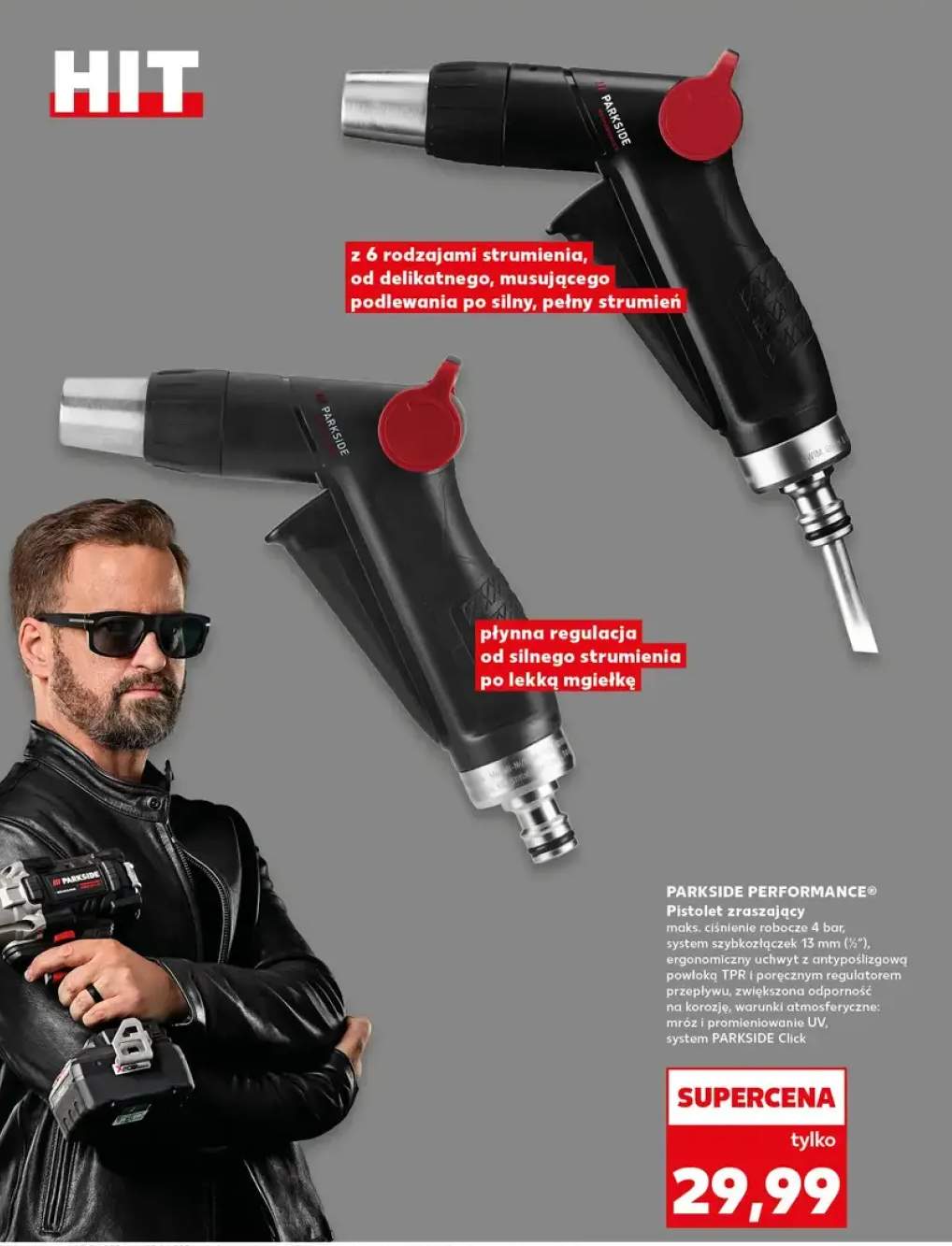 Pistolet zraszający