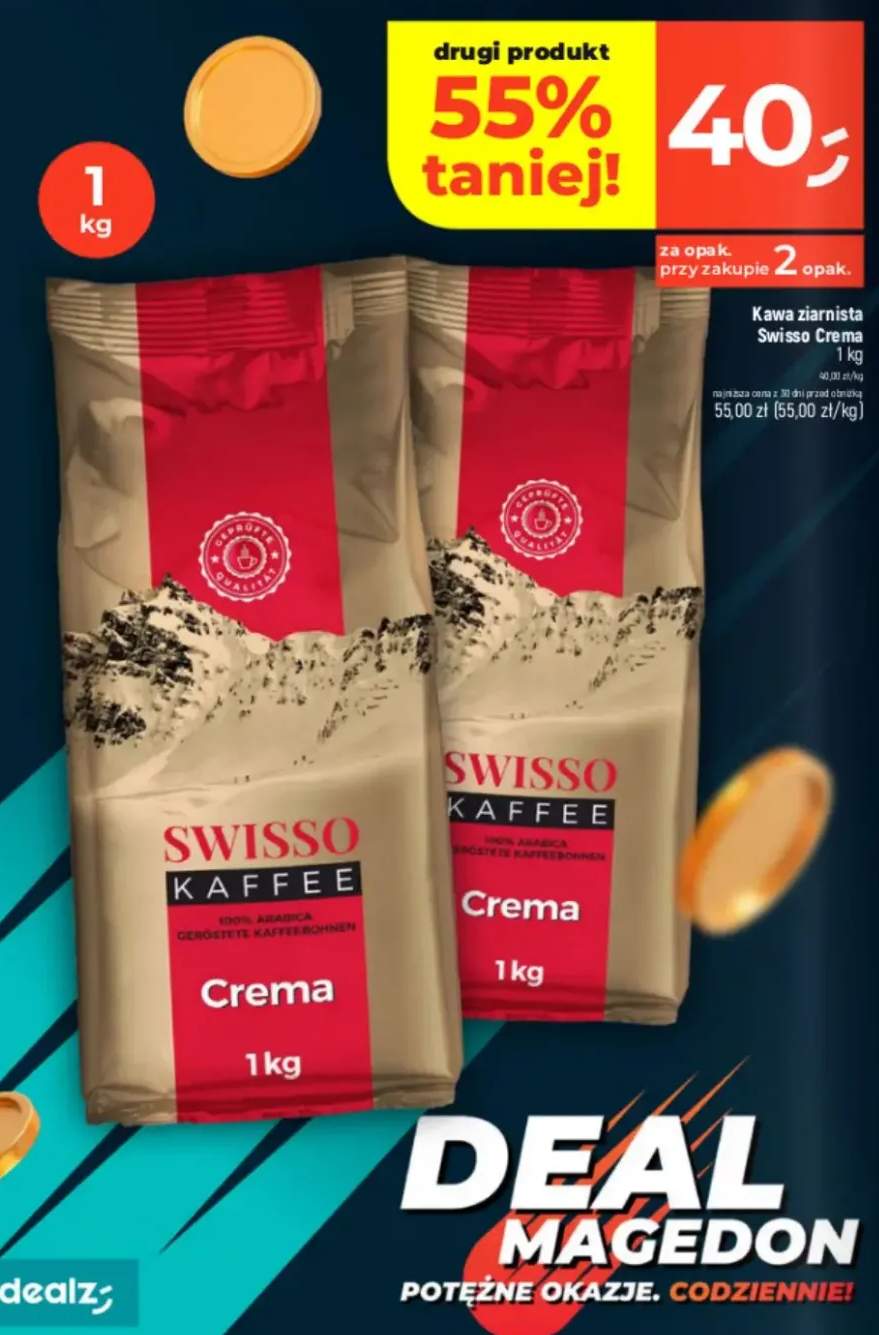 Kawa ziarnista Crema