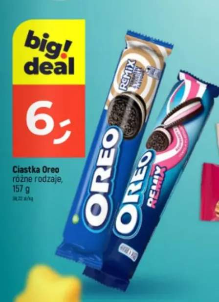 Ciastka Oreo różne rodzaje