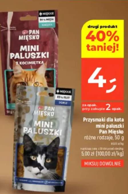 Przysmaki mini paluszki
