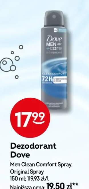 Dezodorant Men Clean Comfort Spray, Original Spray