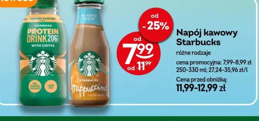 Napój kawowy różne rodzaje