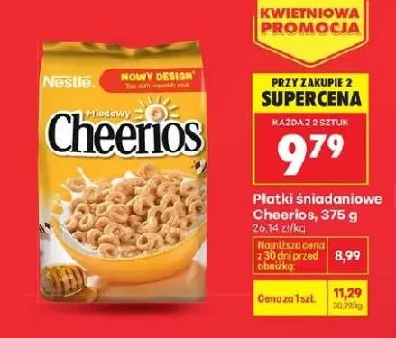 Płatki śniadaniowe Cheerios