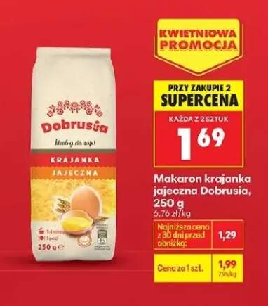 Makaron krajanka jajeczna