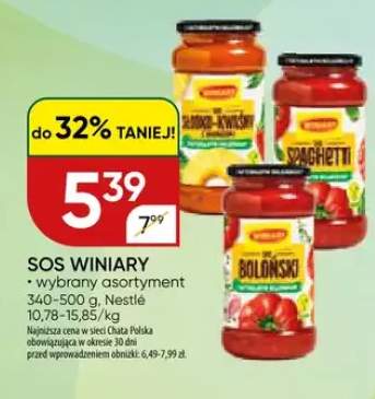 Sos Winiary wybrany asortyment