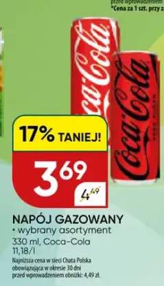 Napój gazowany Coca-Cola