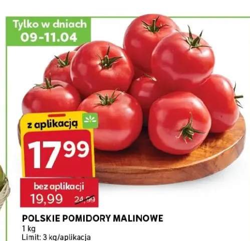 Pomidory malinowe polskie