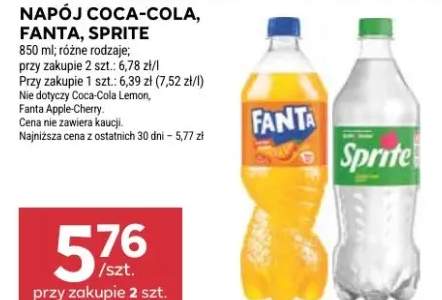 Napój Coca-Cola, Fanta, Sprite