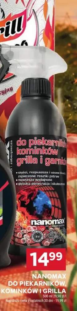 Środek do piekarników, kominków i grilla
