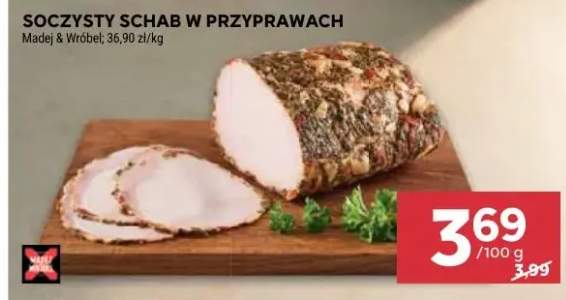 Schab soczysty w przyprawach