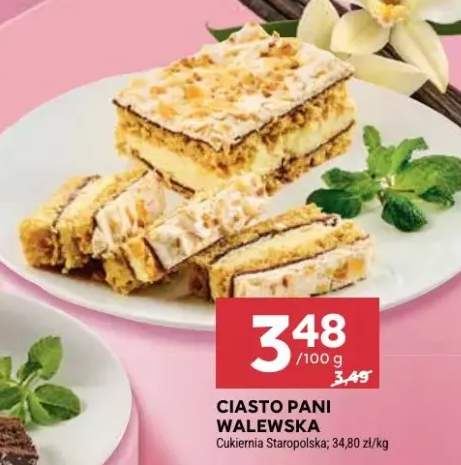 Ciasto pani walewska