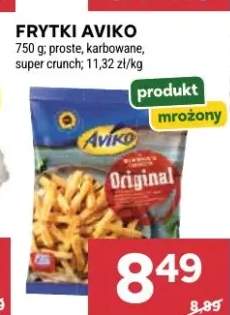 Frytki proste, karbowane, super crunch
