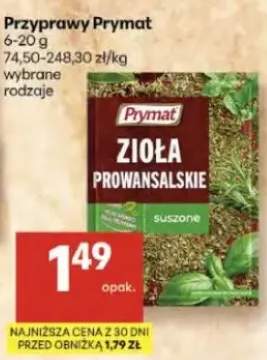 Przyprawy Zioła prowansalskie suszone