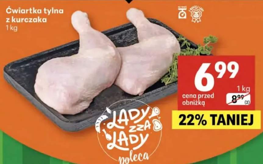 Ćwiartka tylna z kurczaka