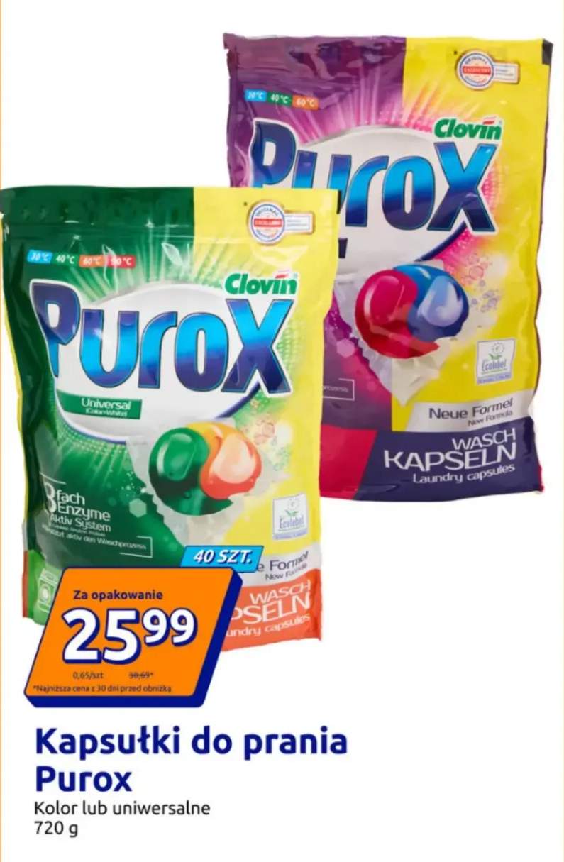 Kapsułki do prania uniwersalne