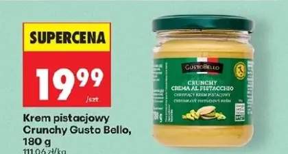 Krem pistacjowy Crunchy Gusto Bello